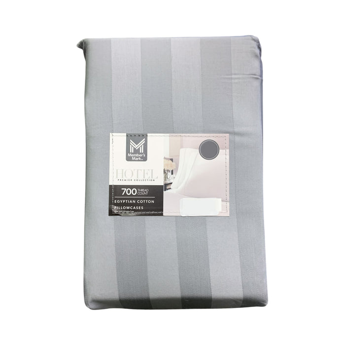 Member's Mark Hotel Premier Collection 700tc Egyptian Cotton Pillowcase Set of 2