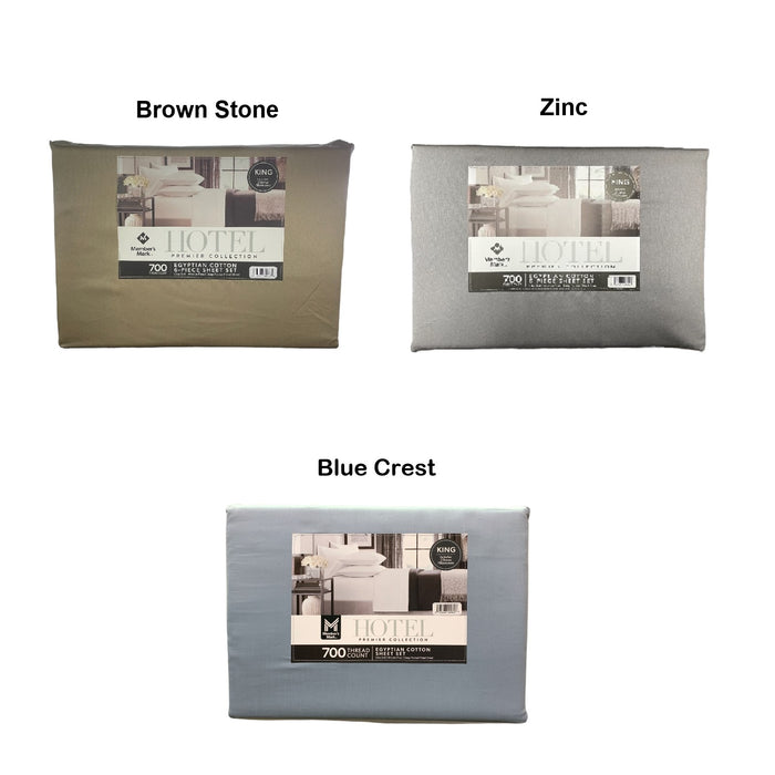 Members Mark 700 Thread Ct Hotel Premier Collection 6 Piece Sheet Set, King