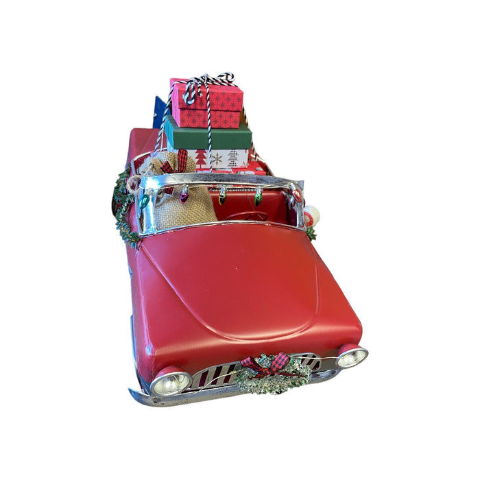 Member's Mark Pre Lit Christmas Vintage Red Convertible