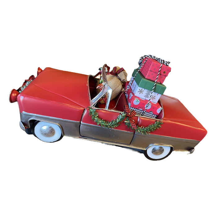 Member's Mark Pre Lit Christmas Vintage Red Convertible