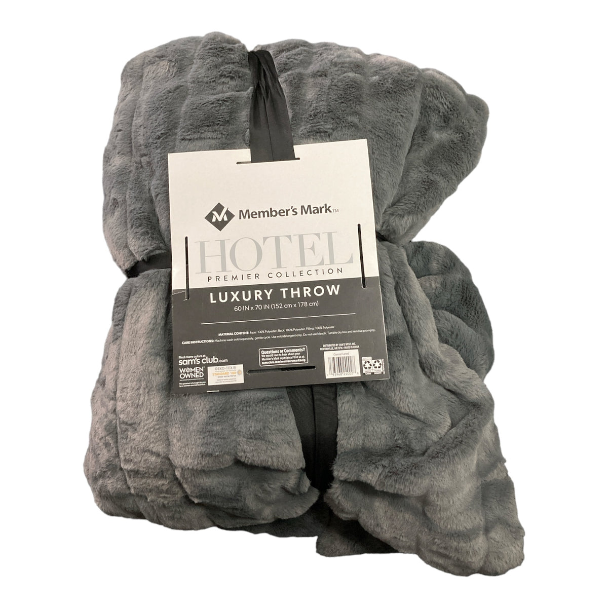 Member s Mark Hotel Premier Collection Luxury Throw 60