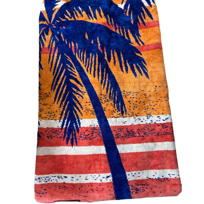 Member's Mark 100% Cotton Oversized Adult Beach Towel 40" x 72" (Sunset Palm)