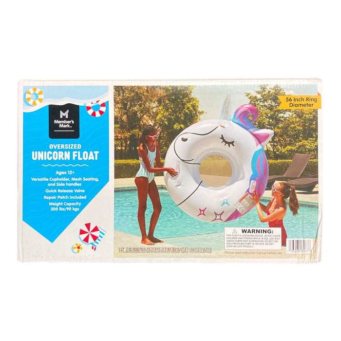 Member's Mark Oversized Inflatable Pool Float (Unicorn)