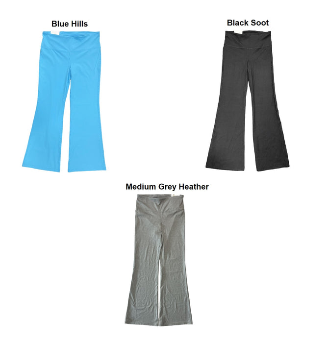  Member's Mark Women's Everyday Flare Yoga Pant, Blue