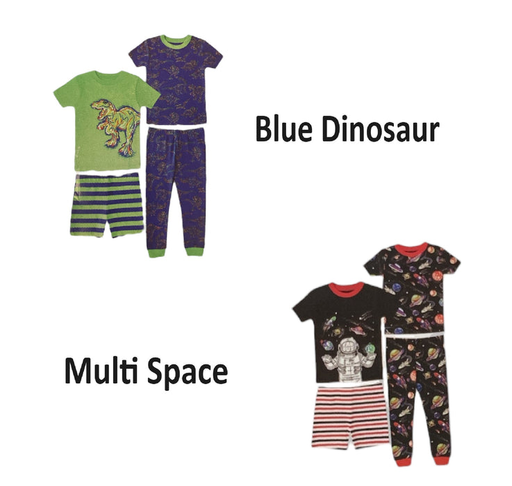 Member's Mark Boy's 4 Piece Super Soft Mix and Match Favorite Pajamas