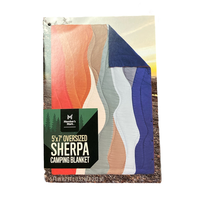 Member's Mark 5' x 7' Oversized Camping Blanket (Mountains)