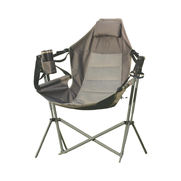 Member's Mark Portable Swing Lounger with Storage Bag, Grey