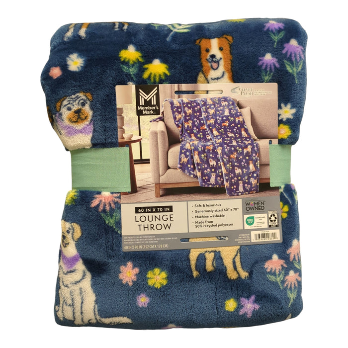 Member's Mark Soft & Luxurious Generously Sized 60" x 70" Lounge Throw