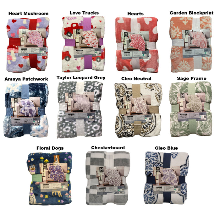 Member's Mark Soft & Luxurious Generously Sized 60" x 70" Lounge Throw