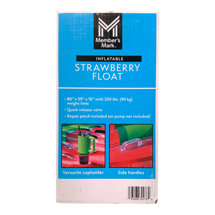 Member's Mark Oversized Inflatable Strawberry Float, Over 5' Long
