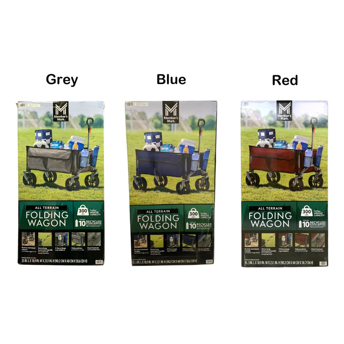 Member's Mark 2025 All-Terrain Folding Wagon, Assorted Colors