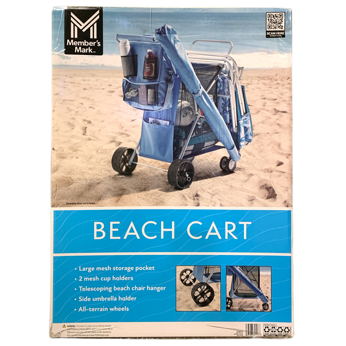 Member's Mark Portable Folding All Terrain Beach Cart, TR-21767