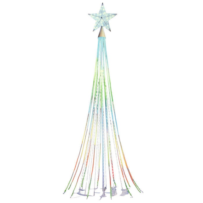 Member's Mark Pre-Lit Shooting Star Tree, 10-Foot Tall, (Multicolor)
