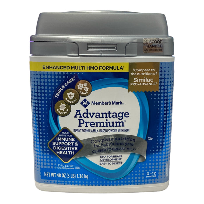 Member's Mark Advantage Premium Baby Formula for 0-12 Months