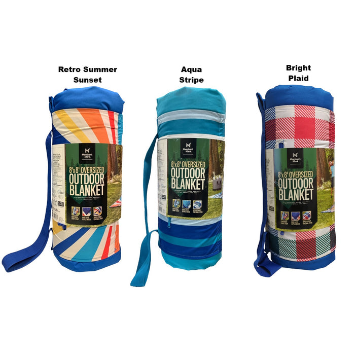 Member's Mark 8' x 8' Waterproof & Water Repellant Oversized Outdoor Blanket