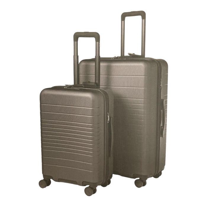 Member's Mark 2-Piece Polycarbonate Hardside Luggage Set (Gray)