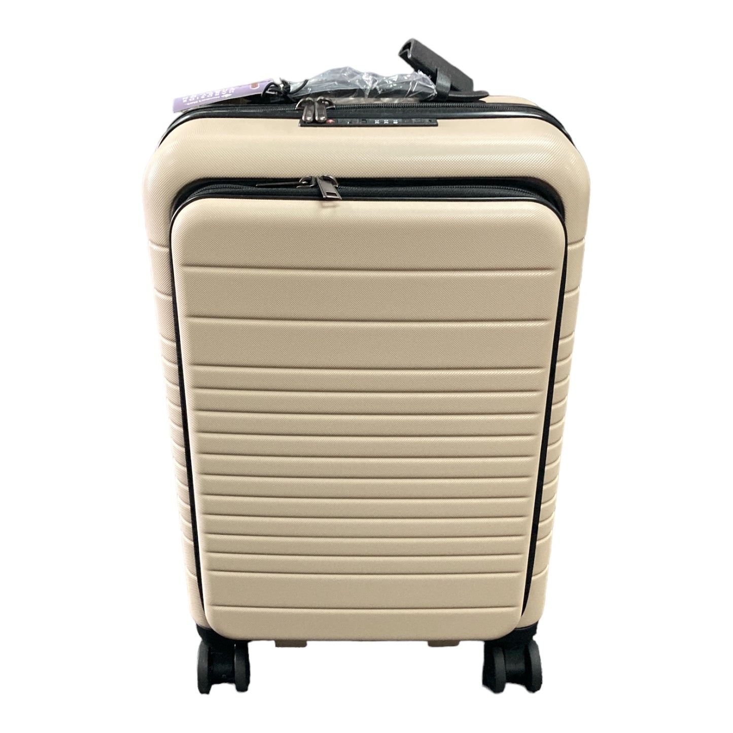 Member's Mark Hardside Carryon Pro Spinner Suitcase With USB (Neutral