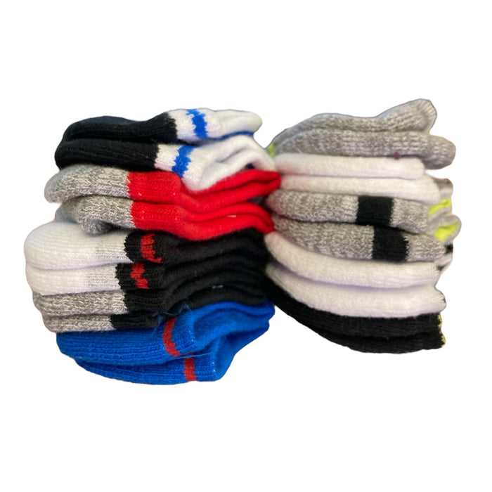 Member's Mark Boy's 10-Pack Ultra Lite Smooth Toe Seam No Show Socks