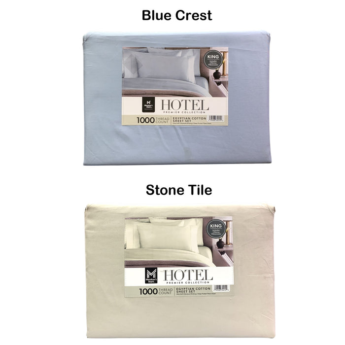 Member's Mark Hotel 1000 Thread Count Egyptian Cotton 6 Pc Sheet Set, King Size