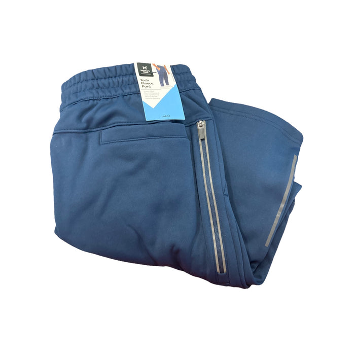 Member's Mark Men's Comfort Waistband Side Zip Pocket Tech Fleece Pant