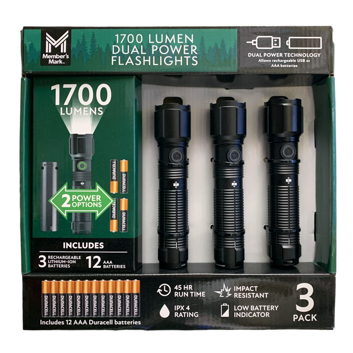 2000 lumen flashlight with rechargeable battery 2000 Lumen Rechargeable Flashlight