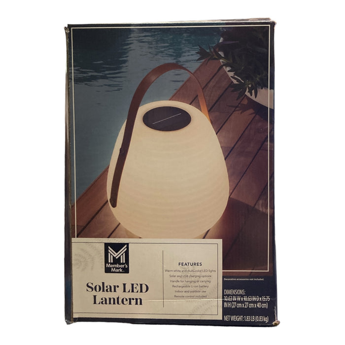 Member's Mark Outdoor Solar LED Lantern