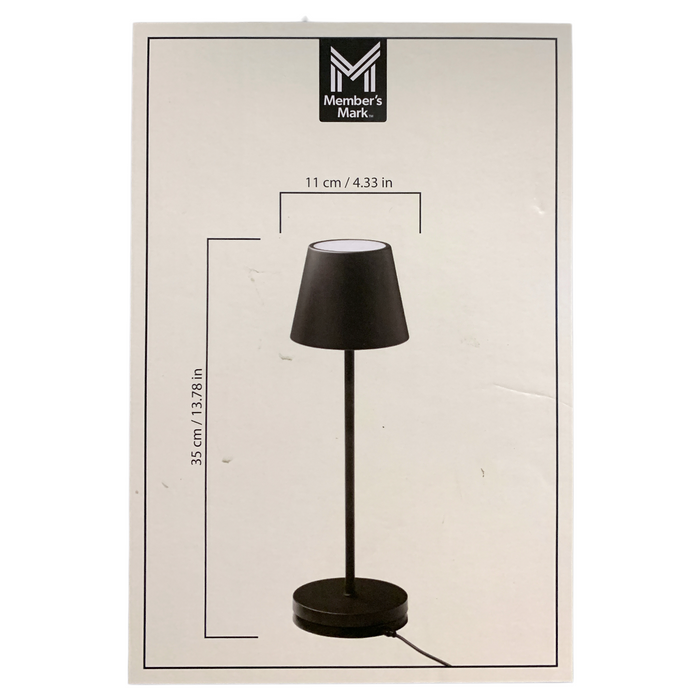 Member's Mark 2-Pack Rechargeable Cordless LED Patio Touch Lamps