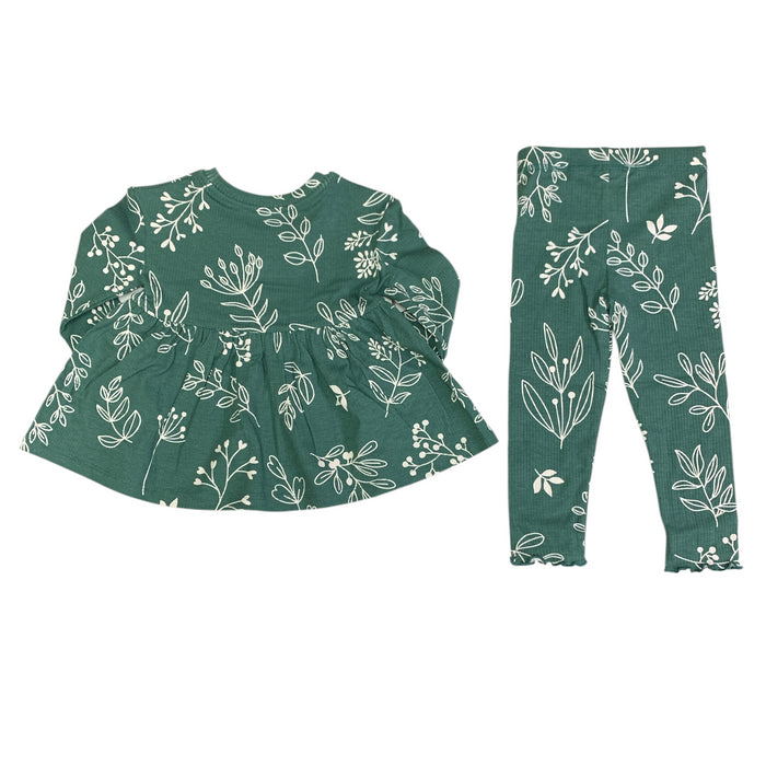 Member's Mark Girls 2-Piece Long-Sleeve Shirt Jogger Playwear Set