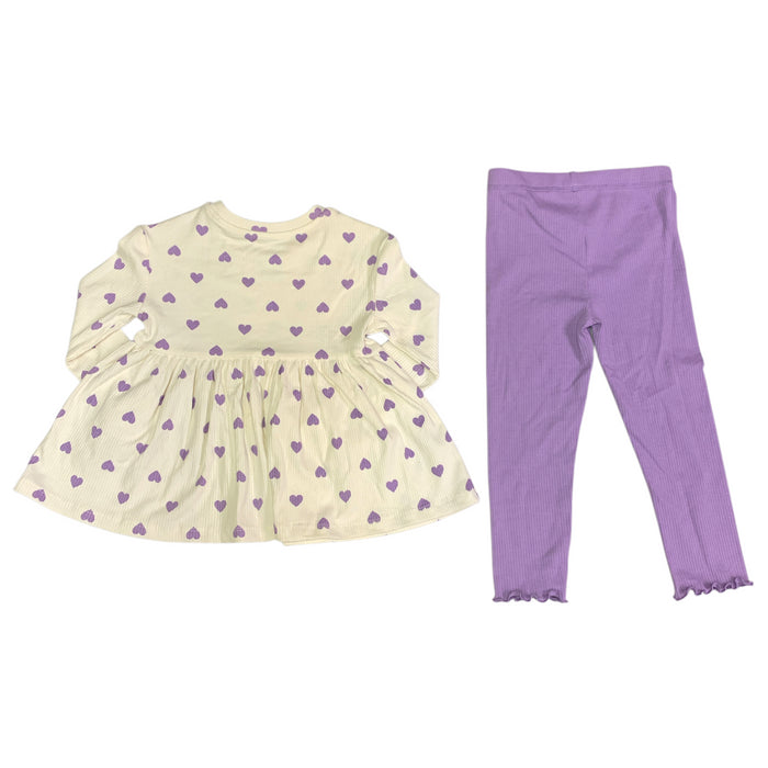 Member's Mark Girls 2-Piece Long-Sleeve Shirt Jogger Playwear Set