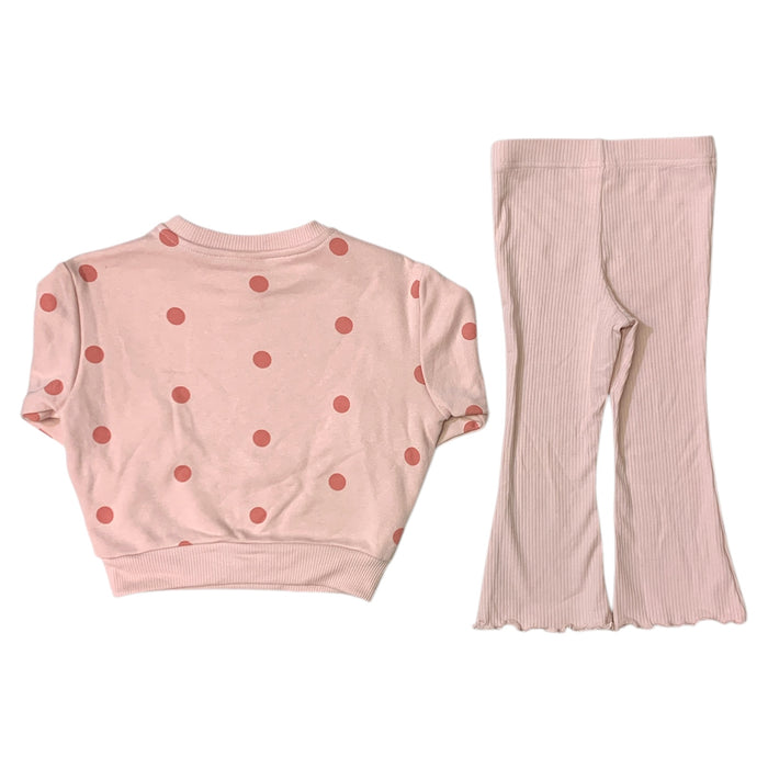 Member's Mark Girls 2-Piece Long-Sleeve Shirt Jogger Playwear Set