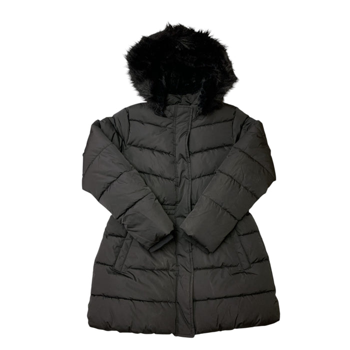 Member's Mark Toddler & Girls Removable Faux Fur Trim Hood Puffer Jacket