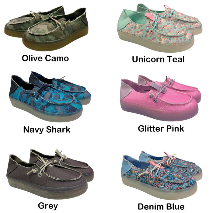 Member's Mark Kids Easy Slip On Multi Color Light Up Play Shoe