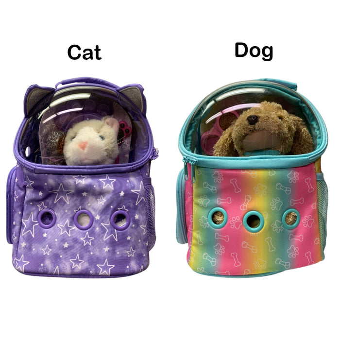 Member's Mark Pet Carrier Backpack with Posable Pet and 8 Included Accessories