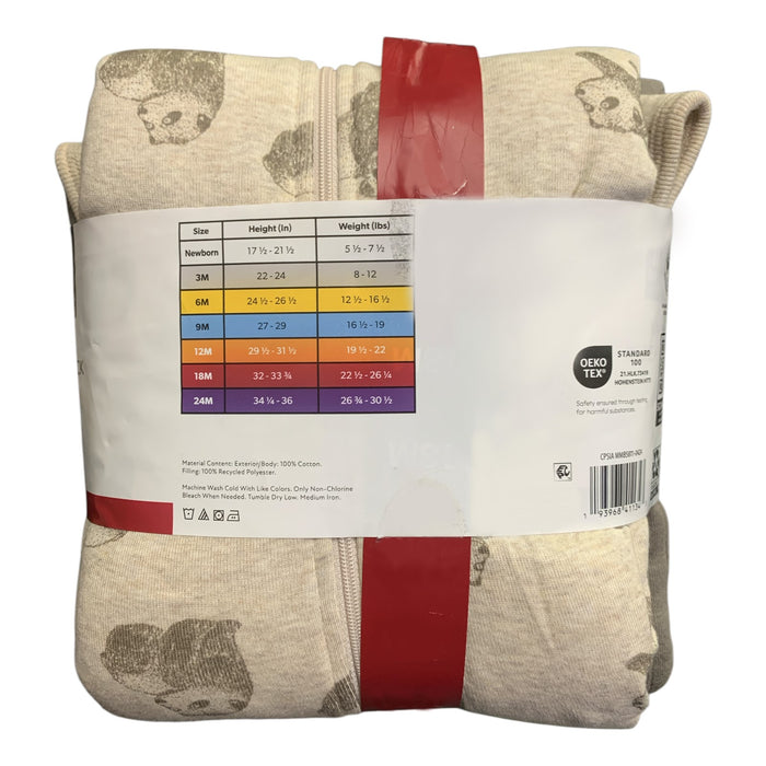 Member's Mark Girls Inverted Zipper Sleeveless 2-Pack Sleep Sack