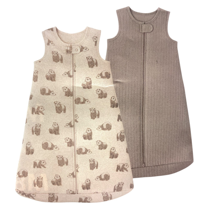 Member's Mark Girls Inverted Zipper Sleeveless 2-Pack Sleep