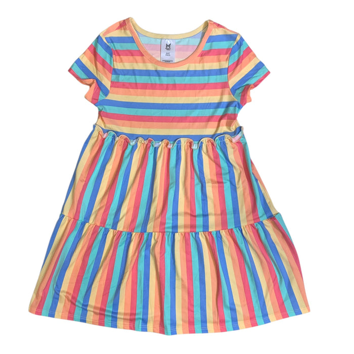 Member's Mark Girl's 3 Pack Soft Lightweight Stretch Knit Dresses