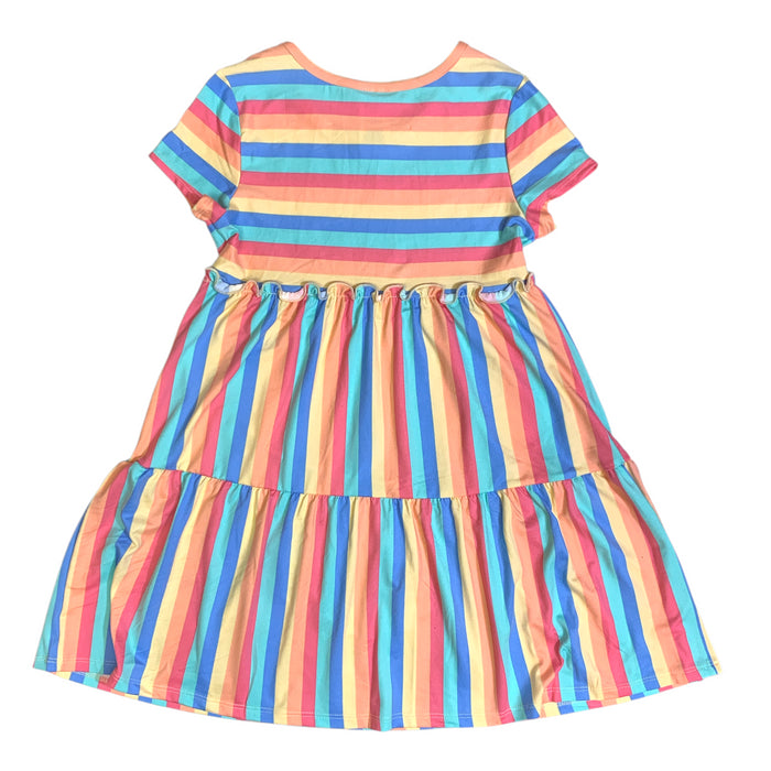 Member's Mark Girl's 3 Pack Soft Lightweight Stretch Knit Dresses