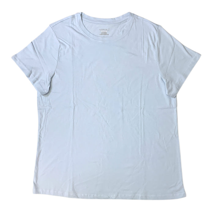 Members Mark Women's Essential Short Sleeve Relaxed Fit Crewneck Tee