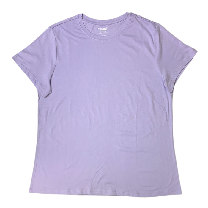 Members Mark Women's Essential Short Sleeve Relaxed Fit Crewneck Tee