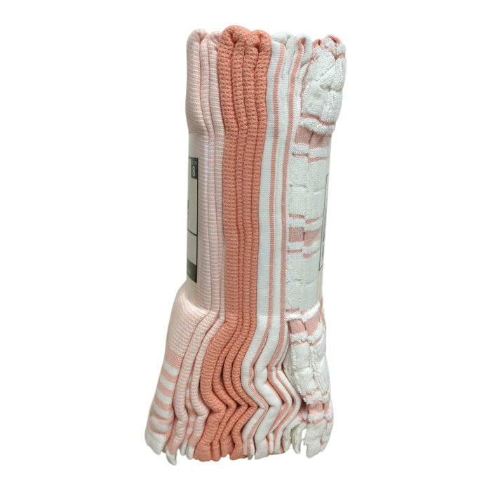 Member's Mark Plaid Leno 8 Piece 100% Cotton Kitchen Towel Set
