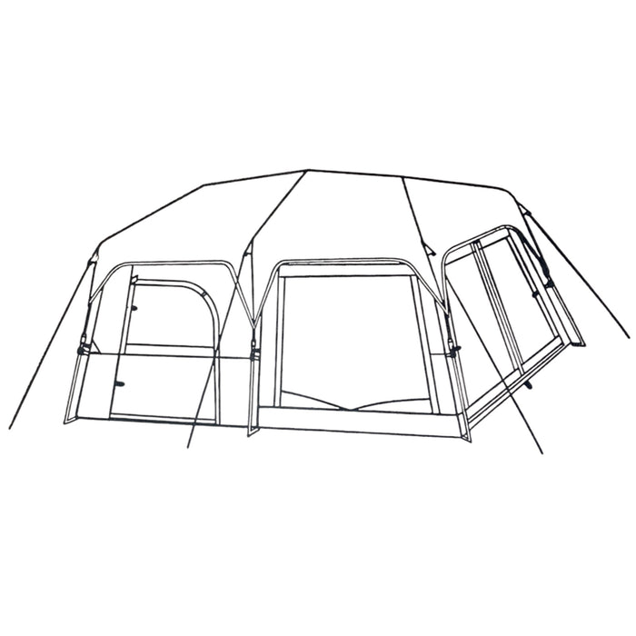 Member's Mark 10-Person Instant Cabin Tent with Light Shield Technology