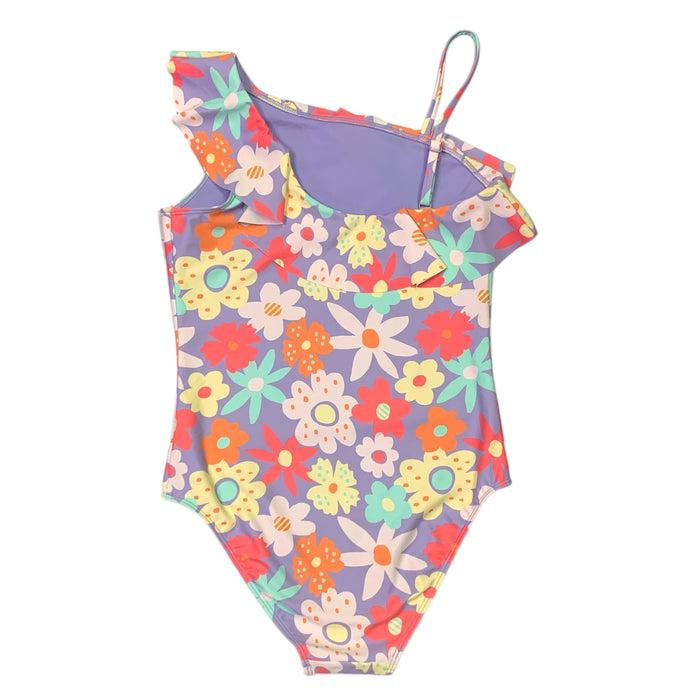 Member's Mark Girls Asymmetric Lined One-Piece Swimsuit