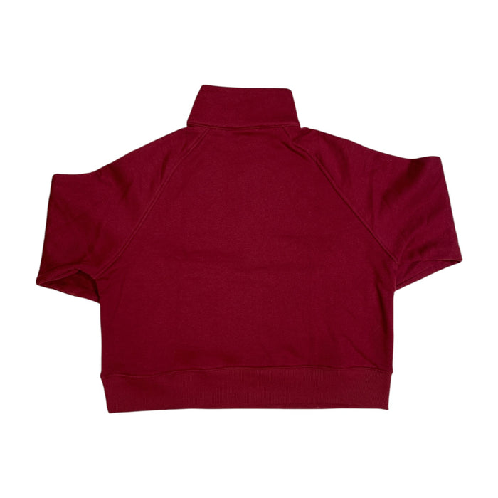 Member's Mark Women's Relaxed Cropped Fleece Half-Zip Pullover