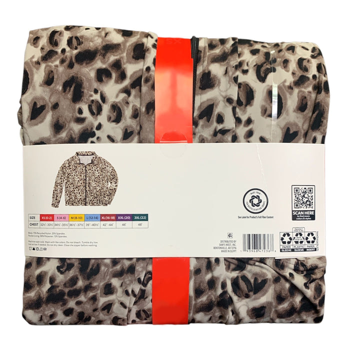 Member's Mark Women's Travel Jacket, Fill-Zip, Relaxed Fit, Elastic Cuffs/Waist