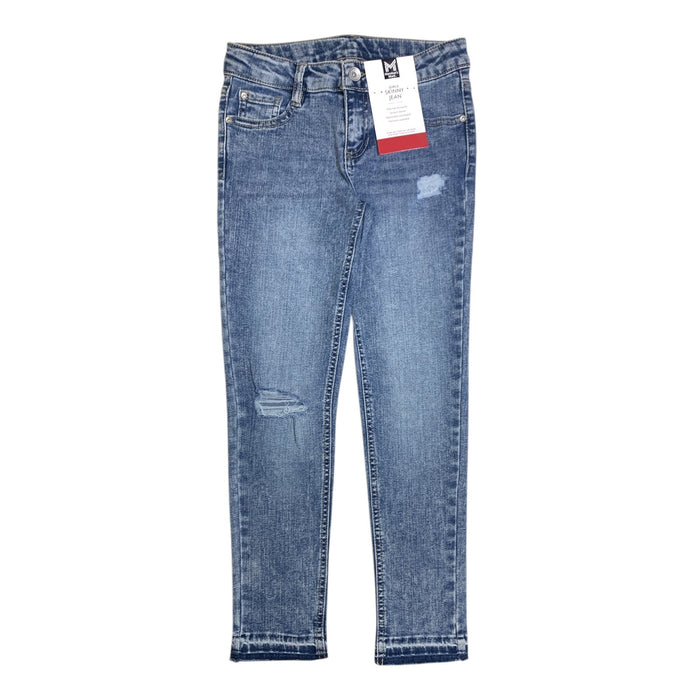 Member's Mark Girls Skinny Jean, Mid Rise, Stretch Denim with Adjustable Waist