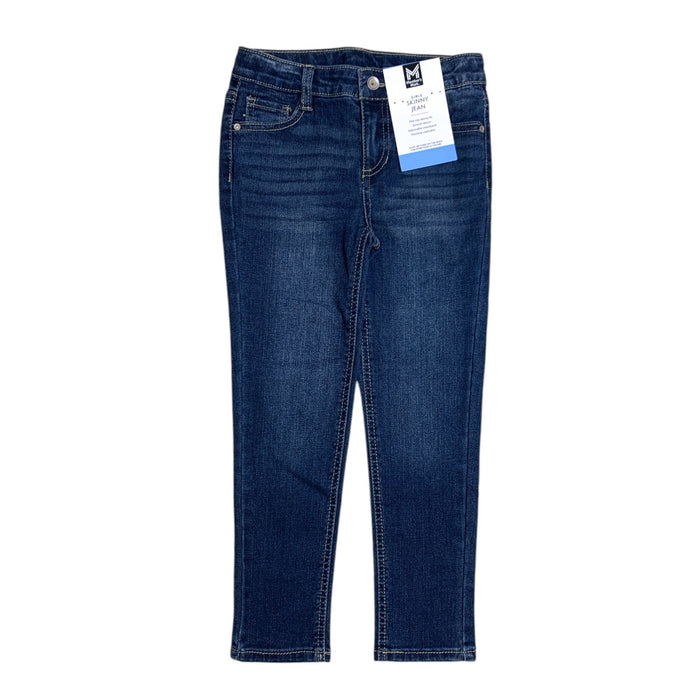 Member's Mark Girls Skinny Jean, Mid Rise, Stretch Denim with Adjustable Waist