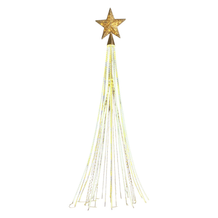 Member's Mark Pre-Lit Shooting Star Tree, 10-Foot Tall, (Warm White/Cool White)