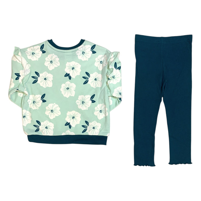 Member's Mark Girls 2-Piece Playwear Set, Pull-On, Long Sleeve, French Terry