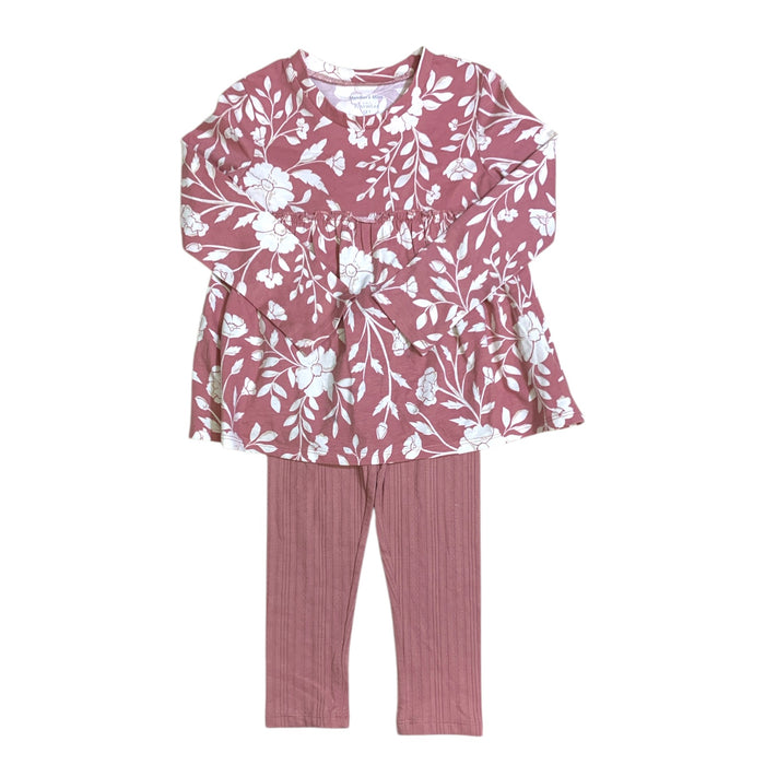 Member's Mark Girls 2-Piece Playwear Set, Pull-On, Long Sleeve, French Terry