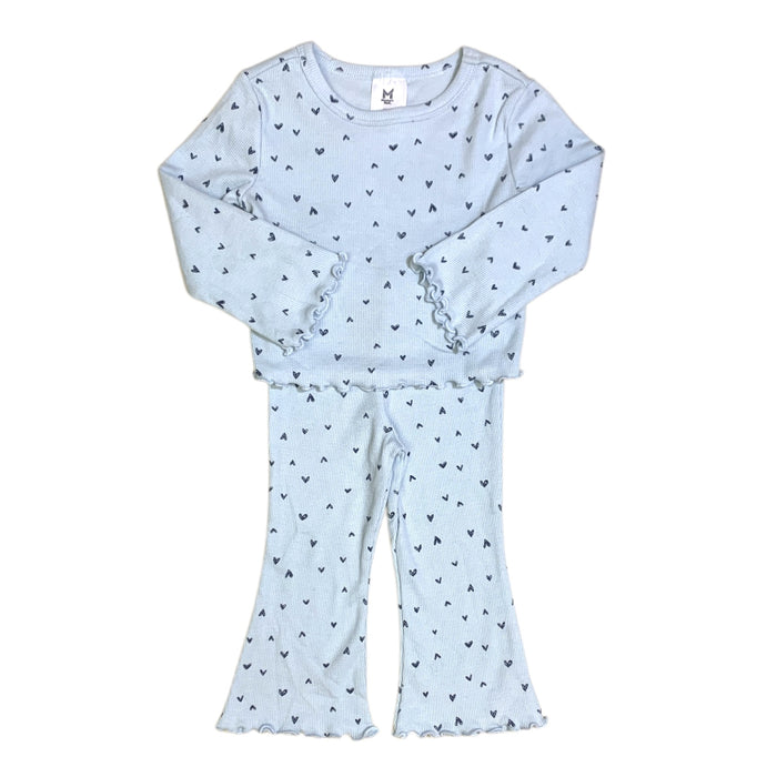 Member's Mark Girls 2-Piece Playwear Set, Pull-On, Long Sleeve, French Terry